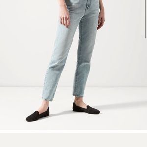 Rothy’s black lounge loafer size 8